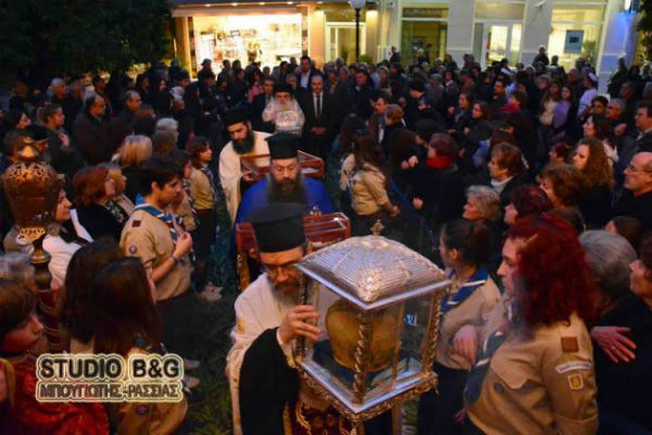 You are currently viewing Το Άργος υποδέχτηκε τα λείψανα του Αγίου Λουκά επισκόπου Κριμαίας