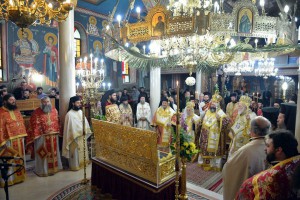 Κορυφώθηκαν οι εόρτιες εκδηλώσεις για την Αγία Κυράννα την Οσσαία