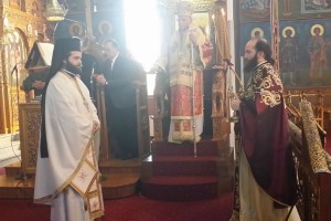 Ο Ρεντίνης Σεραφείμ στον Αγιο Νικόλαο Καρδίτσας, της Σταυροπροσκυνήσεως