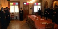 Ιερατική Σύναξη στην Ι.Μ. Ύδρας