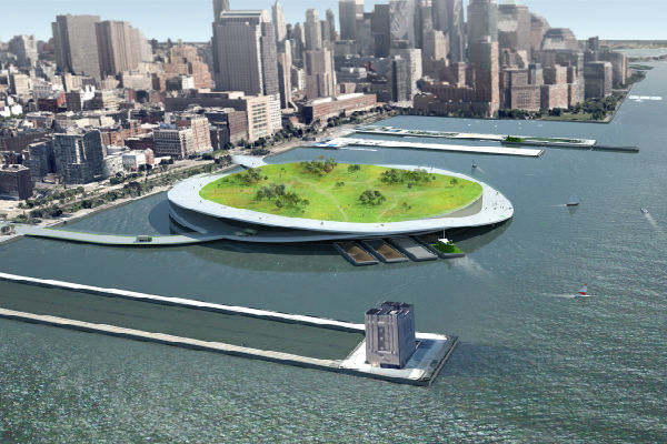 H Νέα Υόρκη θα χτίσει πλωτά νησιά από σκουπίδια -Ένα συγκλονιστικά οικολογικό σχέδιο εικόνες
