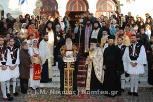 Υποδοχή Τιμίας Κάρας Αγίου Παρθενίου στο Κερατσίνι