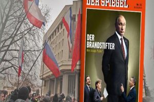 Το περιοδικό Spiegel παρουσιάζει τον Πούτιν ως επιβλητικό γίγαντα: «Ποιος θα τον σταματήσει;»