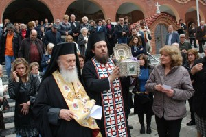 Αναχώρηση Τιμίας Κάρας Αγίου Ραφαήλ από την Αγία Σοφία Ν. Ψυχικού (ΦΩΤΟ)