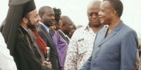 Συνάντηση Μπραζαβίλ Παντελεήμονα με τον Πρόεδρο του Κονγκο