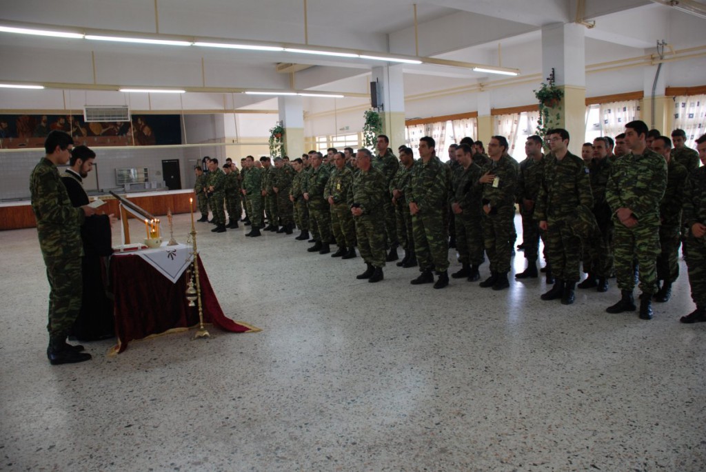 Το ιερό ευχέλαιο σε στρατιωτικές μονάδες του Έβρου