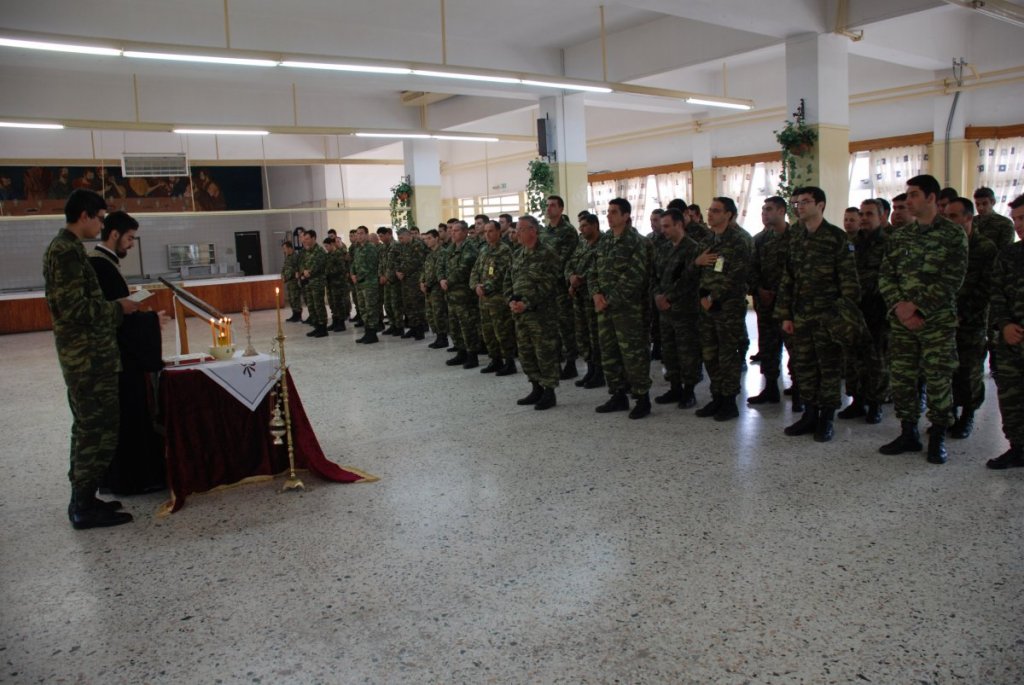 You are currently viewing Το ιερό ευχέλαιο σε στρατιωτικές μονάδες του Έβρου