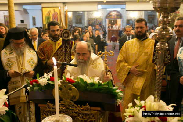 Ο Πατριάρχης Ιεροσολύμων στη Ραμάλα (VIDEO)
