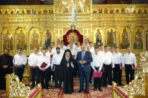 Εκδήλωση με βυζαντινούς ύμνους στην Ι.Μ. Λαρίσης