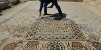 Ανακαλύφθηκε βυζαντινό μωσαϊκό μοναστηριού στην έρημο του Νεγκέβ