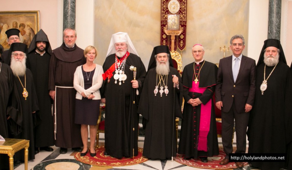 Επίσημη επίσκεψη Αρχιεπισκόπου Φιλλανδίας στο Πατριαρχείο Ιεροσολύμων 