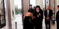 Ο Αρχιεπίσκοπος στην τελετή λήξης της Ελληνικής Προεδρίας