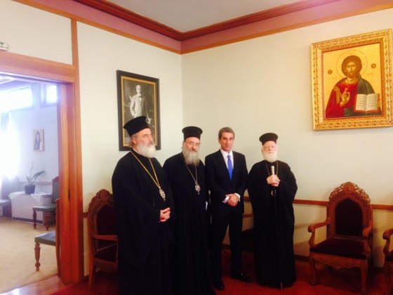 You are currently viewing Επίσκεψη Υπουργού Παιδείας στην Αρχιεπισκοπή Κρήτης