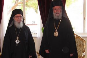 Στην Κύπρο ο Αρχιεπίσκοπος Αμερικής Δημήτριος