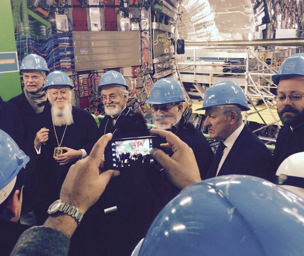 Ο Οικουμενικός Πατριάρχης στην καρδιά του CERN (ΦΩΤΟ)