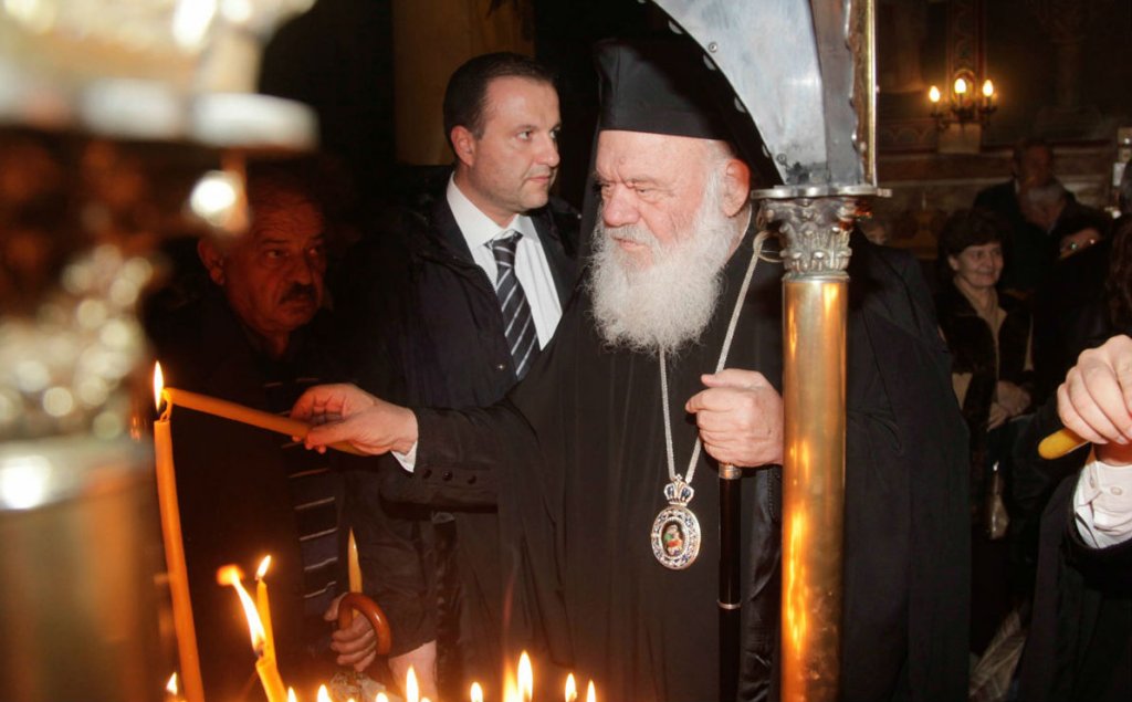 You are currently viewing Αρχιεπίσκοπος: “Ο Άγιος Σπυρίδων ήταν φορέας της άνωθεν σοφίας”