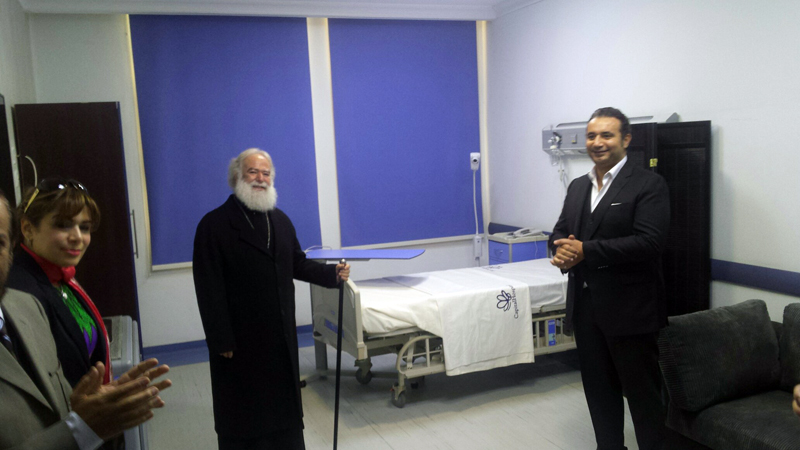 You are currently viewing Ο Πατριάρχης Θεόδωρος στο ανακαινισμένο νοσοκομείο του Πατριαρχείου
