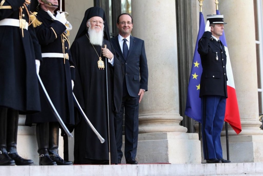 You are currently viewing O Πρόεδρος της Γαλλίας καλεί τον Οικουμενικό Πατριάρχη σε Συνέδριο στις Φιλιππίνες