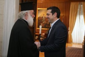 Συνάντηση Πρωθυπουργού-  Πατριάρχη Αλεξανδρείας