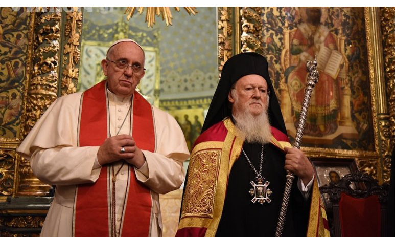 You are currently viewing Ο Οικουμενικός Πατριάρχης Βαρθολομαίος και ο Πάπας Φραγκίσκος ως πρότυπα θρησκευτικών ηγετών