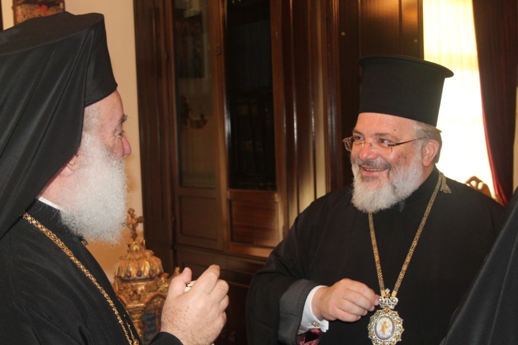 Ο Πατριάρχης Θεόδωρος τίμησε τον Διδυμοτείχου Δαμασκηνό