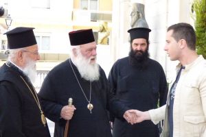 Επίσκεψη Αρχιεπισκόπου Ιερωνύμου στην Τρίπολη