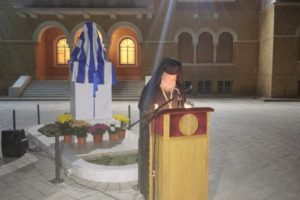 Αποκαλυπτήρια προτομής του Αρχιεπισκόπου Κύπρου Λεοντίου (ΦΩΤΟ)