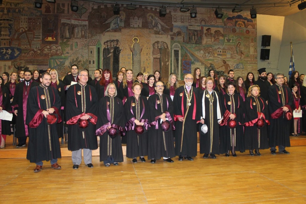 Ορκομωσία νέων πτυχιούχων στη Θεολογική Σχολή της Θεσσαλονίκης