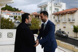 Στον Μητροπολίτη Μεσσηνίας ο Υφυπουργός Αλέξανδρος Χαρίτσης