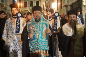 Τιμή στους πολιούχους της Χίου (ΦΩΤΟ)