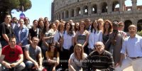 Οι σπουδαστές της Αποστολικής Διακονίας στην Ρώμη απαγγέλλουν Σικελιανό (ΒΙΝΤΕΟ)