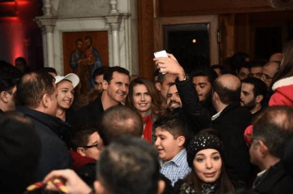 Μία επίσκεψη του Μπασάρ Αλ Άσαντ σε  Χριστιανική  Εκκλησία που αιφνιδίασε και θα συζητηθεί!