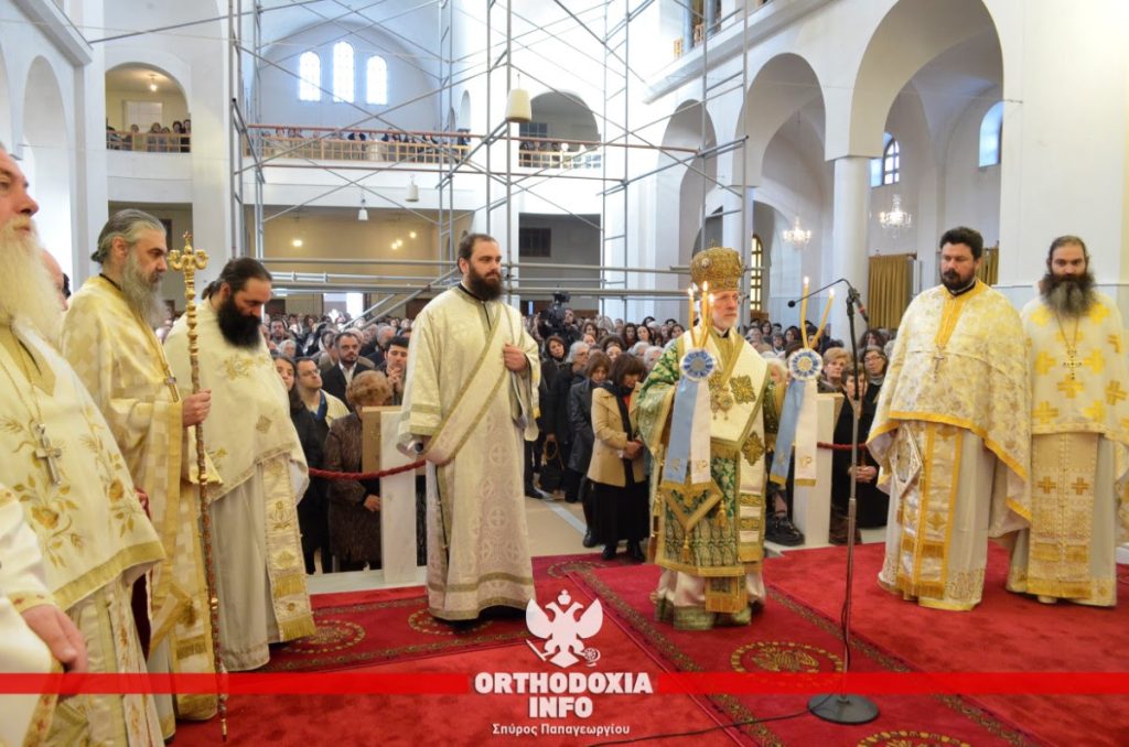 Χιλιάδες πιστών στο Μήλεσι για τον Όσιο Πορφύριο