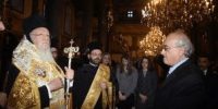 Χειροθεσία νέου Οφφικιάλου της Μ.Χ.Ε. από τον Οικουμενικό Πατριάρχη