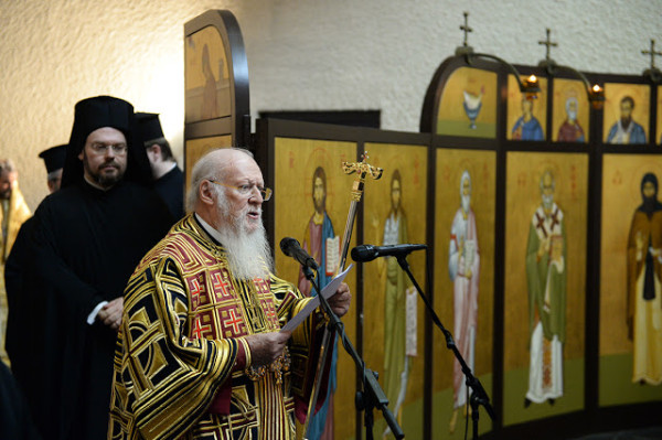 You are currently viewing Η Ομιλία του Οικουμενικού Πατριάρχου κατά το Συλλείτουργο των Προκαθημένων της Ορθοδοξίας στο Σαμπεζύ