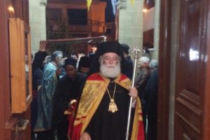 Συλλείτουργο για τα ονομαστήρια του Πατριάρχη Αλεξανδρείας  στην Κύπρο και συγκινητικές στιγμές