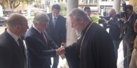 Ο Πρόεδρος της Αρμενίας στον Αρχιεπίσκοπο Κύπρου