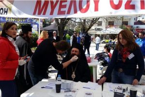 Δότης μυελού των οστών ο Μητροπολίτης Τρίκκης Χρυσόστομος