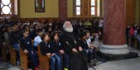 Μαθητές υποδέχθηκε ο Πατριάρχης στον Άγιο Γεώργιο παλαιού Καΐρου
