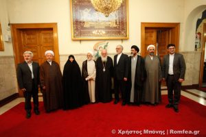 Συνάντηση Αρχιεπισκόπου με Ιρανούς βουλευτές