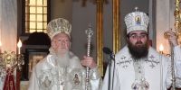 Πανηγυρική συλλειτουργία Πατριάρχη Βαρθολομαίου και Αρχιεπισκόπου Τσεχίας Ραστισλάβου, στην Ι.Μονή Ζωοδόχου Πηγής Μπαλουκλή