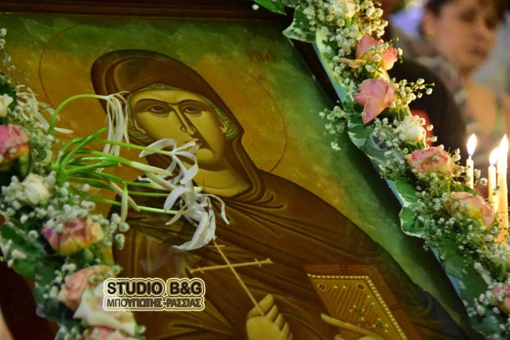 Η εορτή του θαύματος της Αγίας Ευφημίας στην Τίρυνθα Ναυπλίου
