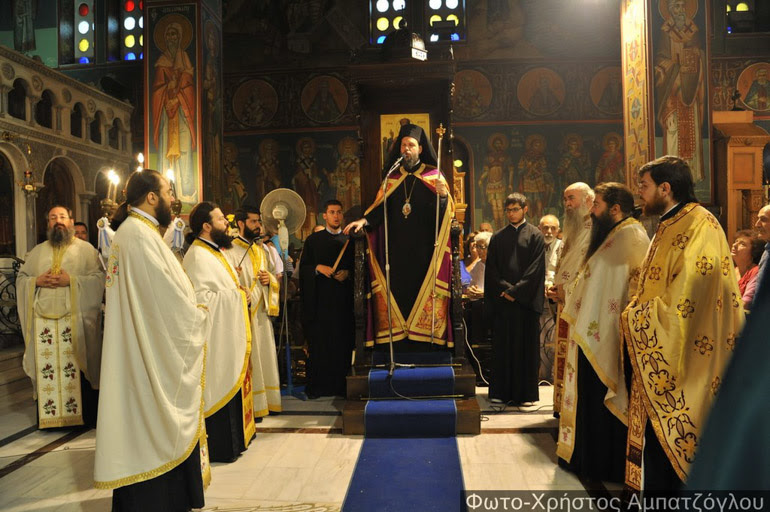 Εσπερινός Αγίας Ευφημίας στη Ν. Χαλκηδόνα