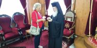 Η Lena Carrer επισκέφθηκε το Πατριαρχείο Ιεροσολύμων