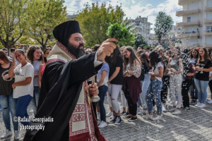 Αγιασμούς στα σχολεία τέλεσε ο Μητροπολίτης Μαρωνείας