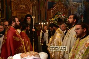 Αρχιερατικός Εσπερινός για την εορτή του Αγίου Δημητρίου στην Βυζαντινή Ιερά Μονή Καρακαλά Ναυπλίου