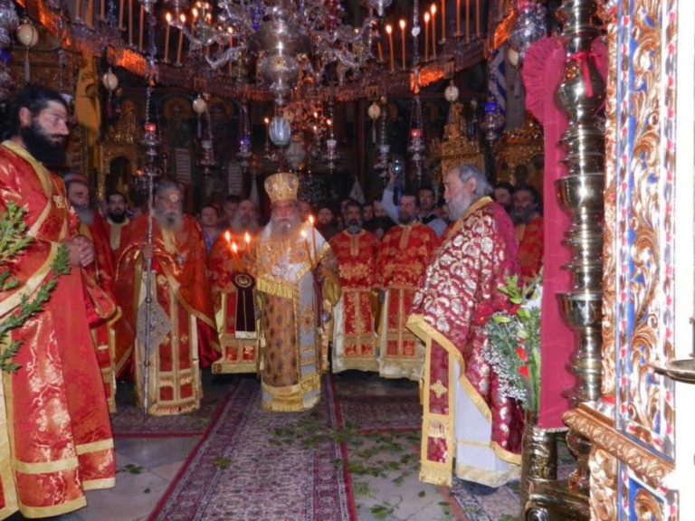 You are currently viewing Λαμπρός ο εορτασμός της Παναγίας Γοργοϋπηκόου στην Ι.Μ. Δοχειαρίου Αγίου Όρους