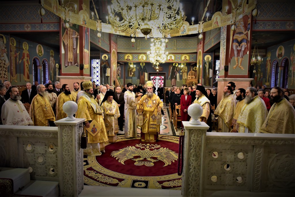 You are currently viewing Πανηγυρική Αρχιερατική Θεία Λειτουργία της Εορτής του Αγίου Δαμασκηνού του Στουδίτου, Επισκόπου Λητής και Ρεντίνης, 