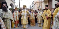 Μέγα πλήθος πιστών  στην Αίγινα στη λιτανεία των Λειψάνων του Αγ.Νεκταρίου
