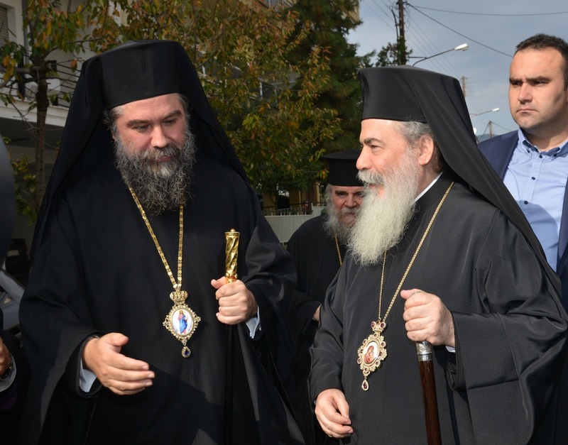 You are currently viewing Η Εκκλησία των Σερρών υποδέχθηκε τον Πατριάρχη Ιεροσολύμων